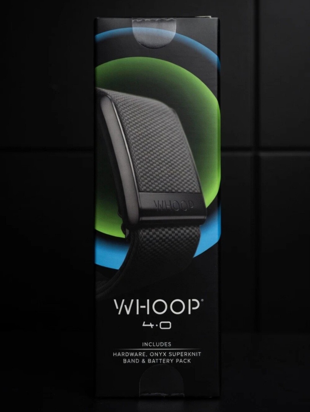 WHOOP 4.0 Onyx SuperKnit Fitness Band - Black - Picture 2 of 10